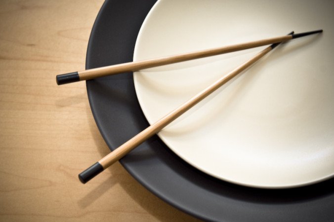 Палочки для еды в японской диете