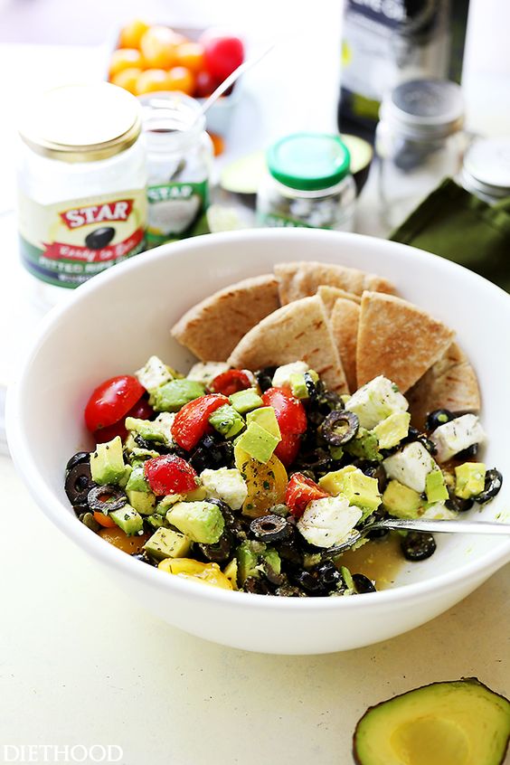 Салат с оливками рецепты