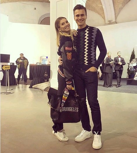 Александр Скачко с женой