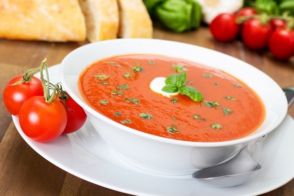 томатний суп, фото