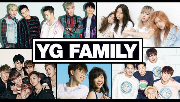 YG K-pop групи