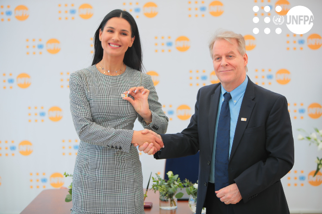 Марія Єфросиніна стала Почесним Послом Фонду ООН в Україні