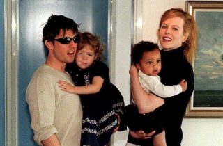 Том Круз та Ніколь Кідман з дітьми