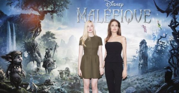 Анджелина Джоли и Эль Фаннинг дурачились на съемках Малефисенты 2