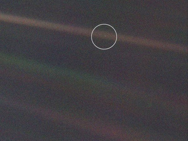 фото земли, сделанное астронавтом