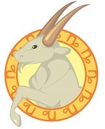 Зодиак, Козерог Зодиак, Козерог, рисунок