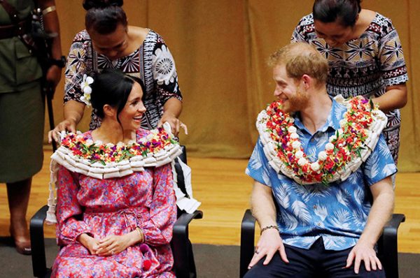 Меган Маркл і принц Гаррі на Фіджі