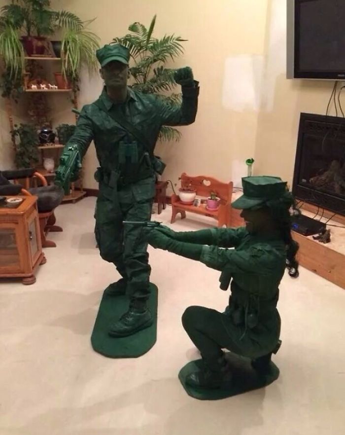 Оловянные солдатики костюмы на Хэллоуин 