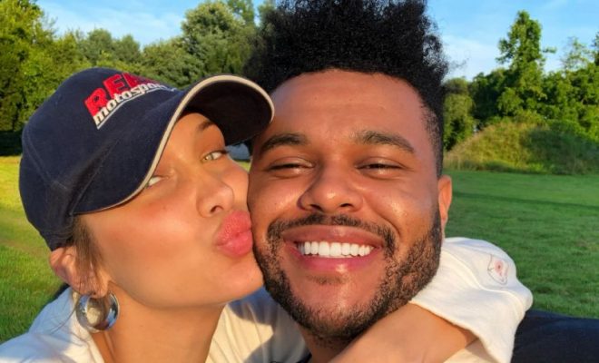 The Weeknd радовал и поздравлял Беллу Хадид весь ее день рождения