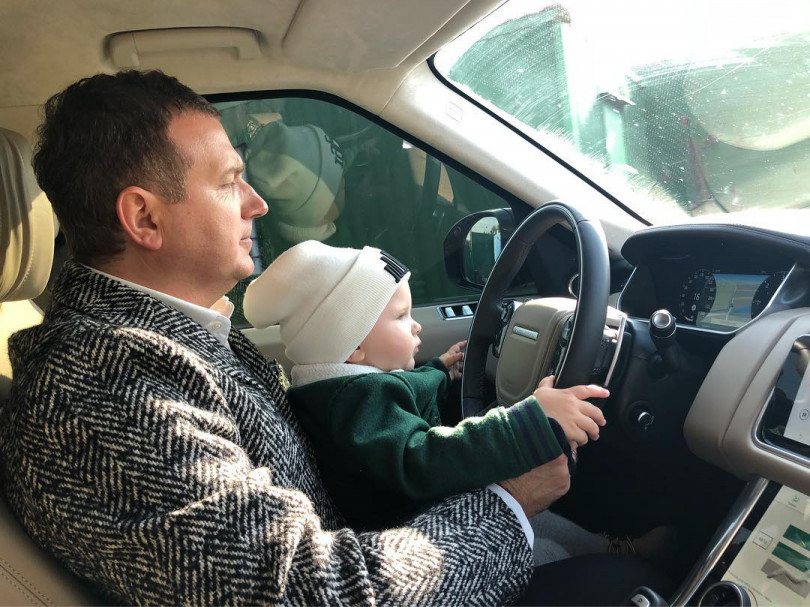 Юрий Горбунов и его сын Ваня