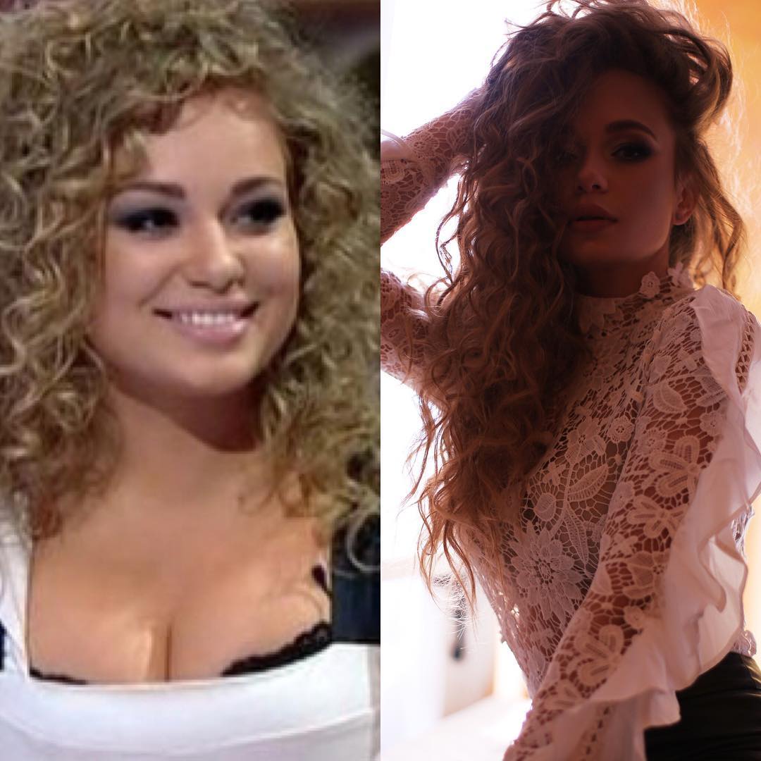 Яна Соломко до и после похудения - фото