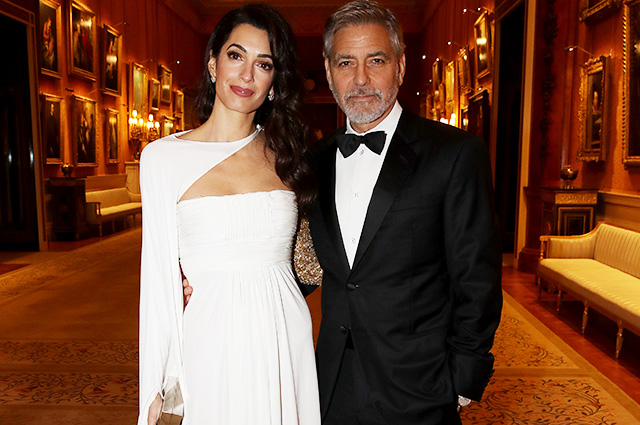 Бекхэмы и Клуни посетили мероприятия, созванные королевской семьей