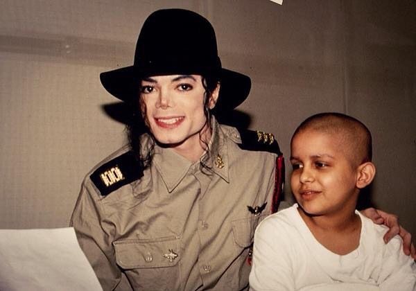 Майкл Джексон и дети 