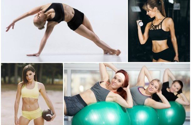 Упражнения для похудения живота