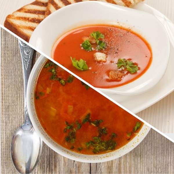 томатный суп, фото