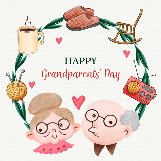 день бабушек и дедушек открытки