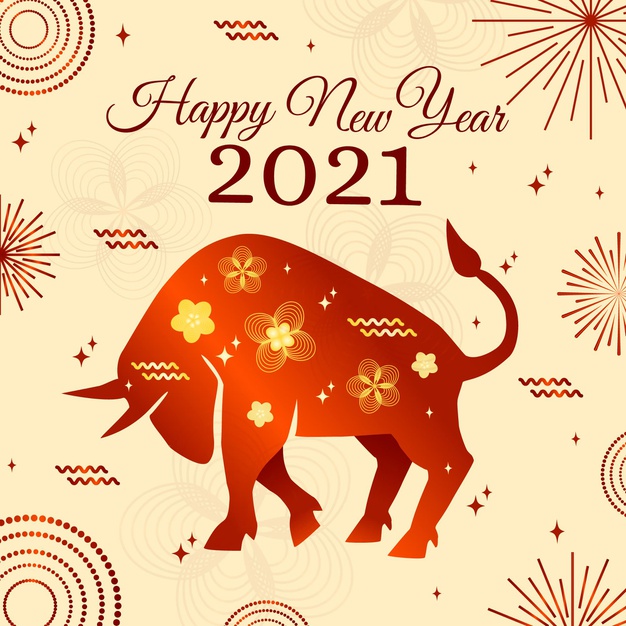 Привітання з Новим роком 2021, прикольні картинки в рік Бика - фото 4