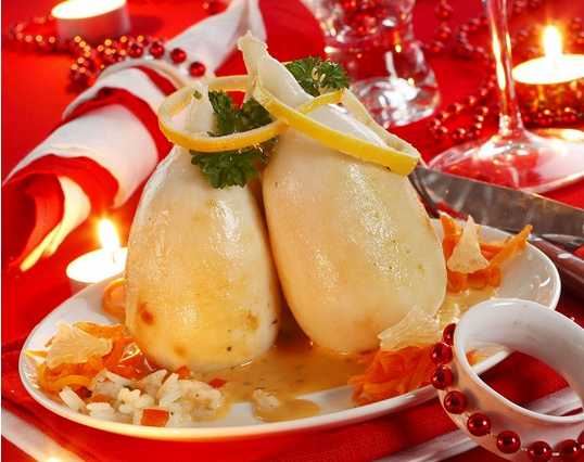 Рецепты к праздничному столу из кальмаров: вкусно, полезно и изысканно!