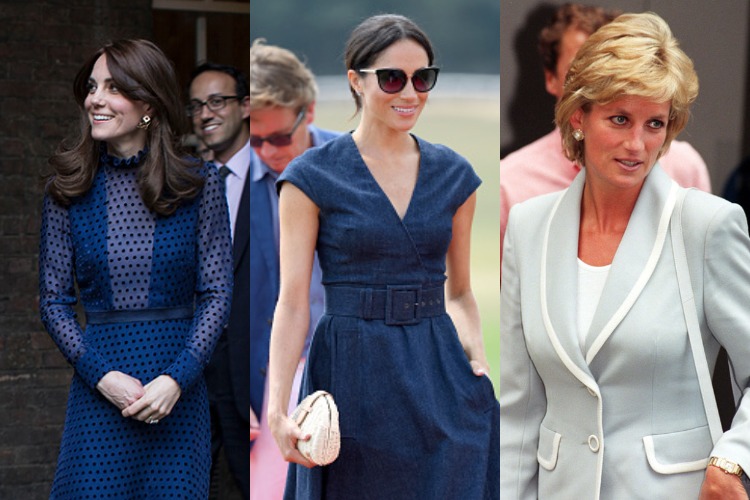 Що в королівському гардеробі: стильні уроки Кейт, Меган та Леді Ді