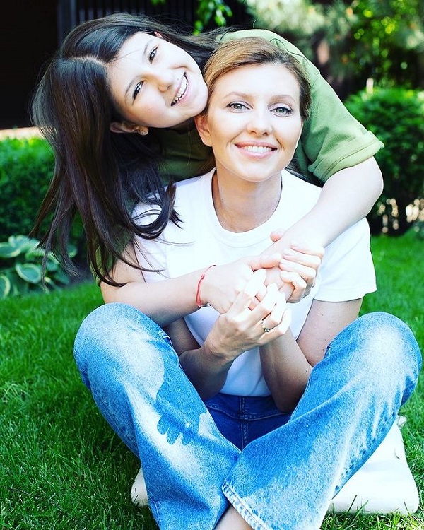 Олена Зеленська з донькою