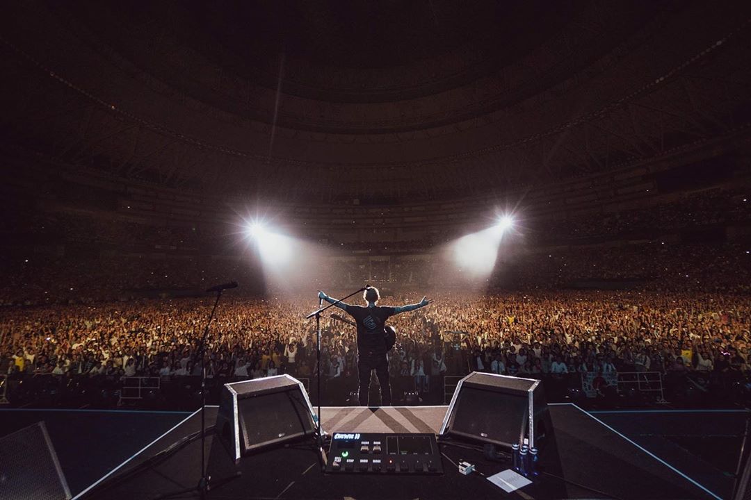 Ед Ширан на концерті у 2019 році