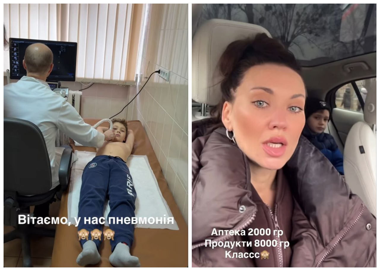 Акторка Анна Саліванчук та її син Гліб