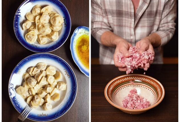 рецепт пельменів