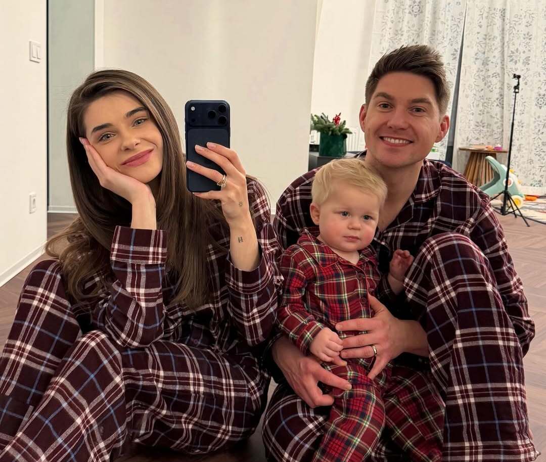 Катерина Остапчук, Володимир Остапчук та їх син